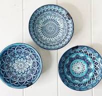 Casablanca Dipping Bowl-Blue