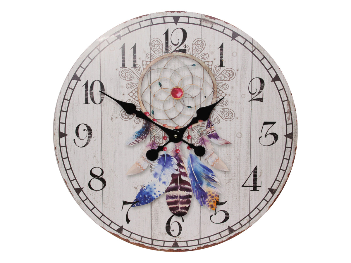 Dream Catcher Clock -58cm