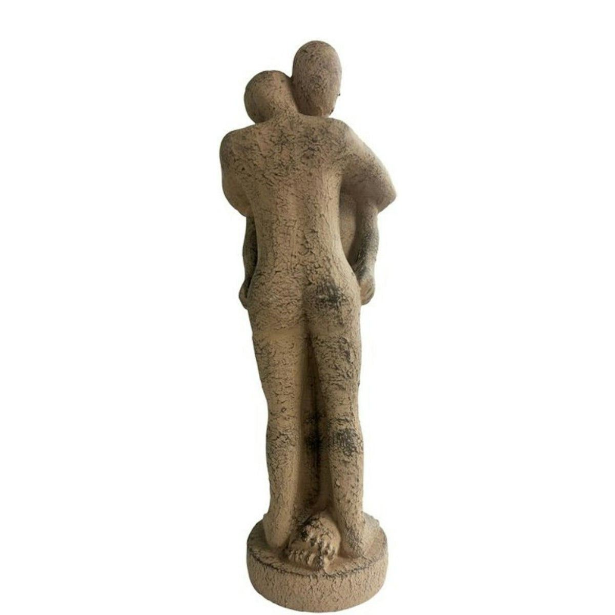 Hugging Couple Resin Statue Symbol of Love and Togetherness