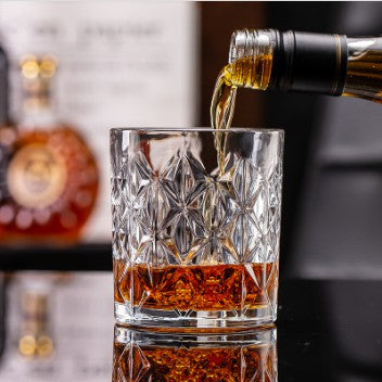 DELISOGA❤️ 340ML glass lead-free glass beverage glass whiskey beer glass DSKB028-2
