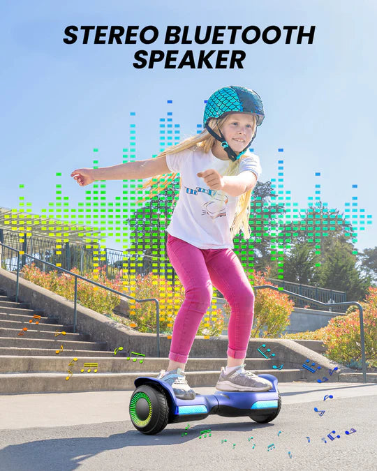 GYROOR G13 All-Terrain Off-Road Hoverboard- Electric Blue