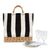 Crinkle Stripe Tote