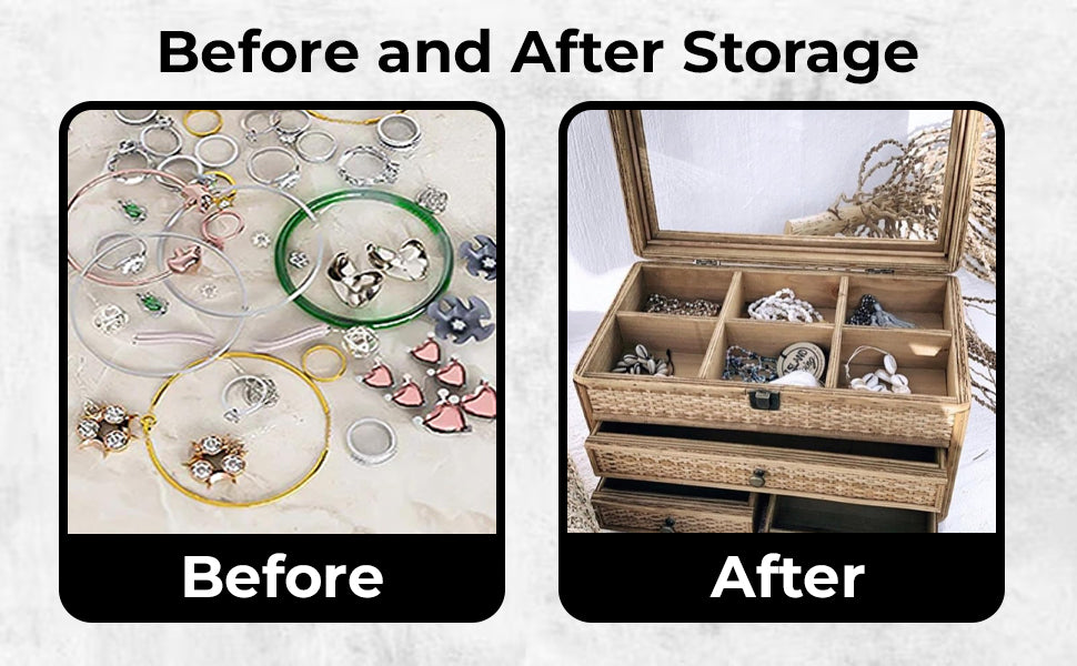 Rattan Weave Jewellery Box