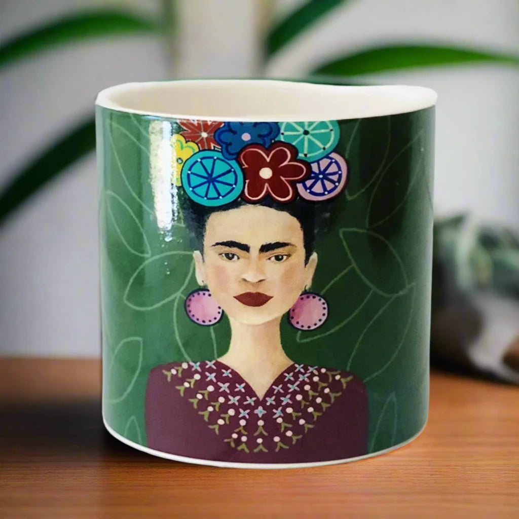 Frida Kahlo Small Ceramic Pot