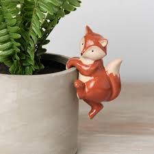 Fox Hanging Planter Sitter