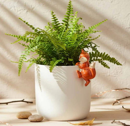 Fox Hanging Planter Sitter