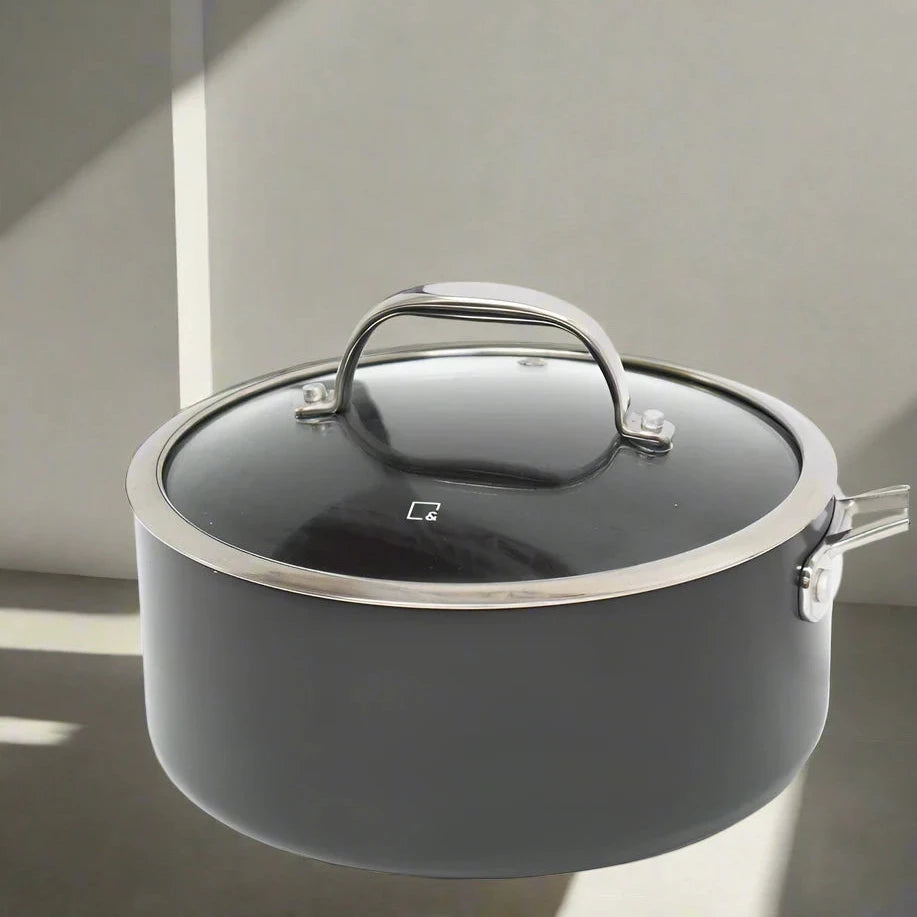 Re-lite Casserole with Glass Lid 24cm