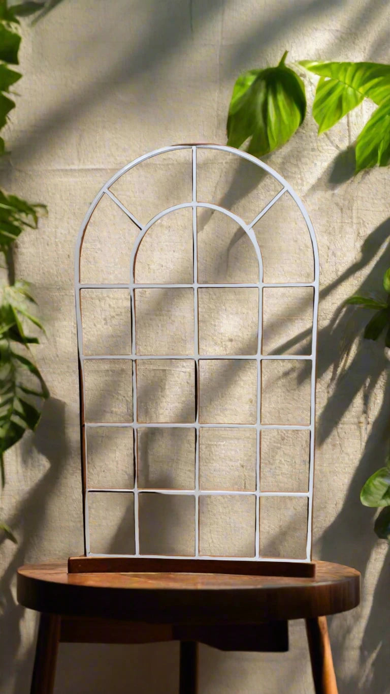 White Window Pot Holder | Indoor Plant Display