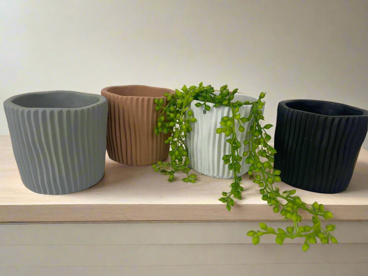 Small Cement Pots | Minimalist Planters