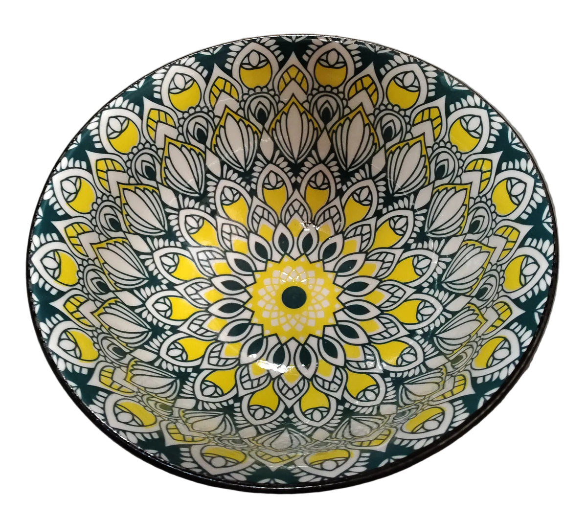 colourful serving bowl for entertaining