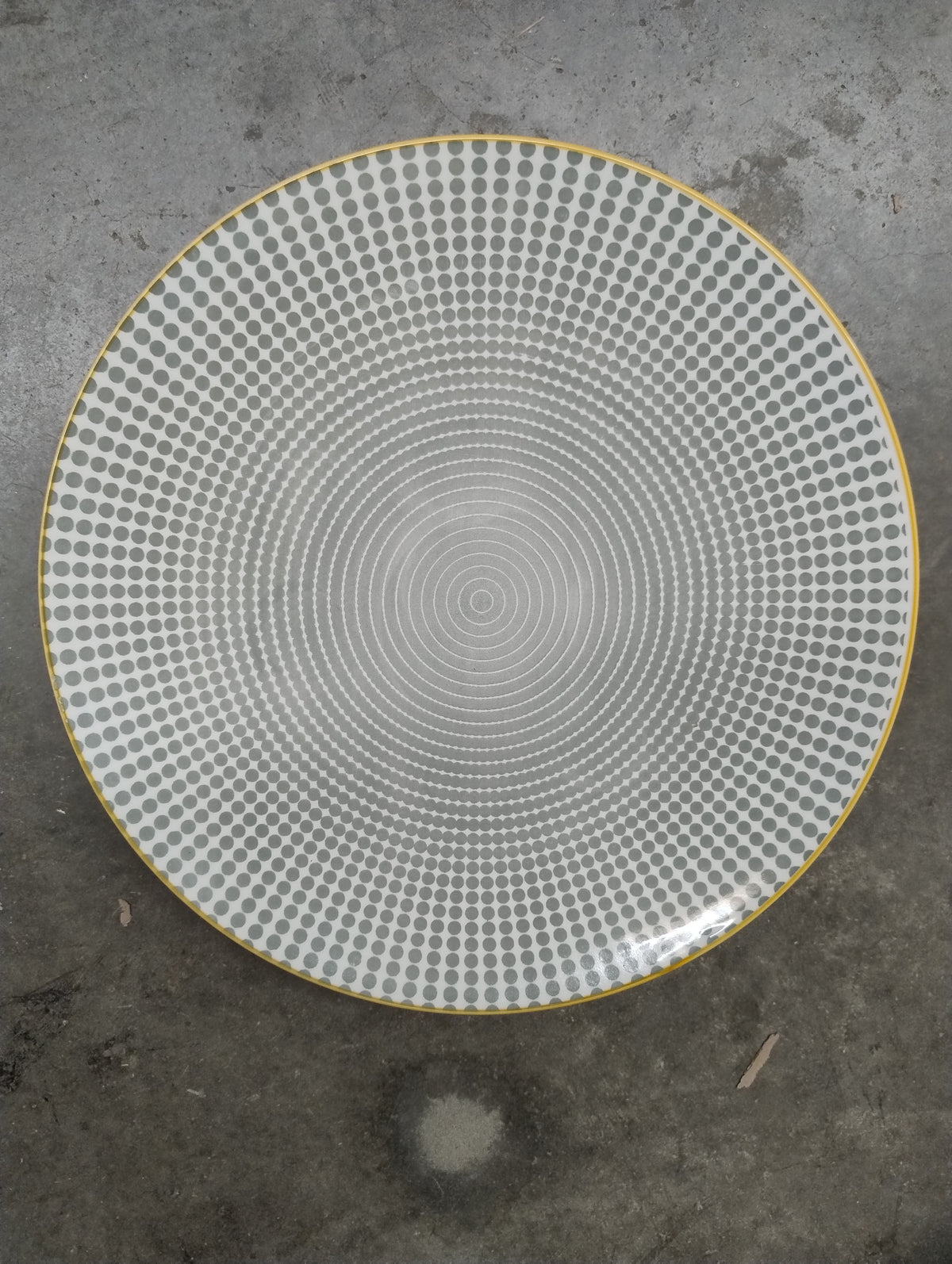 Round plate 