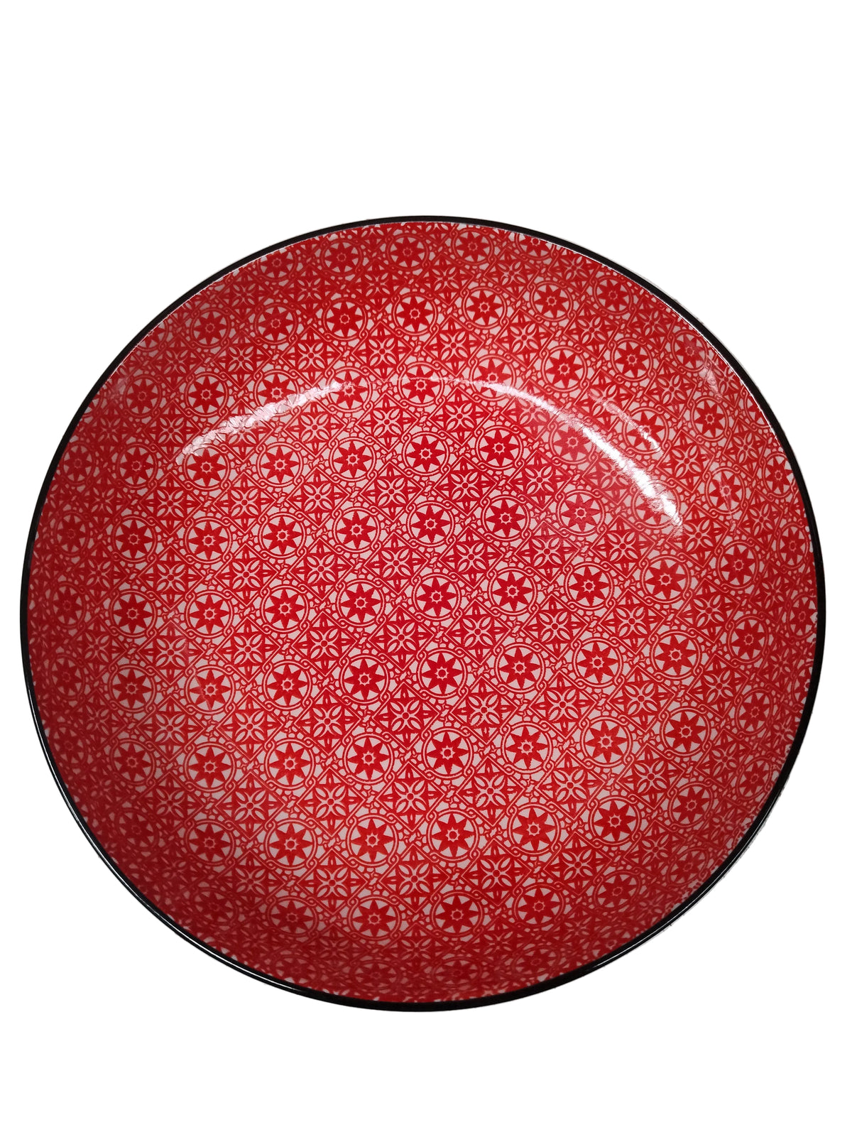 Moroccan Style Shallow Salad Bowl - 22.5 cm