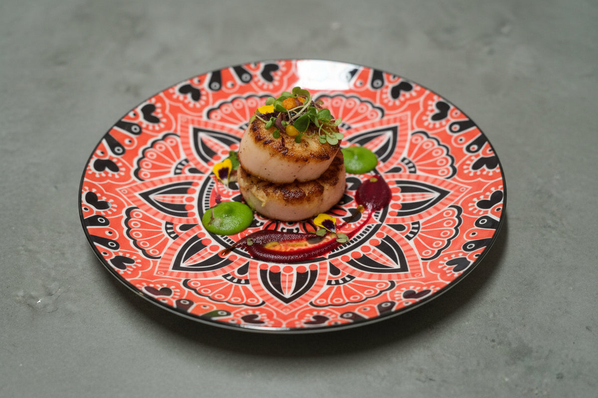 Moroccan Style Entree Plate - Small