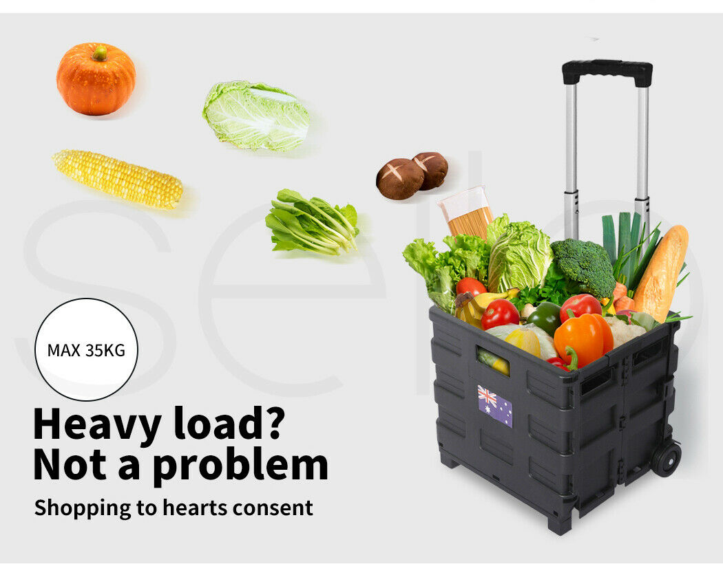 Folding Trolley for Shopping- Basket/Trolley for shopping