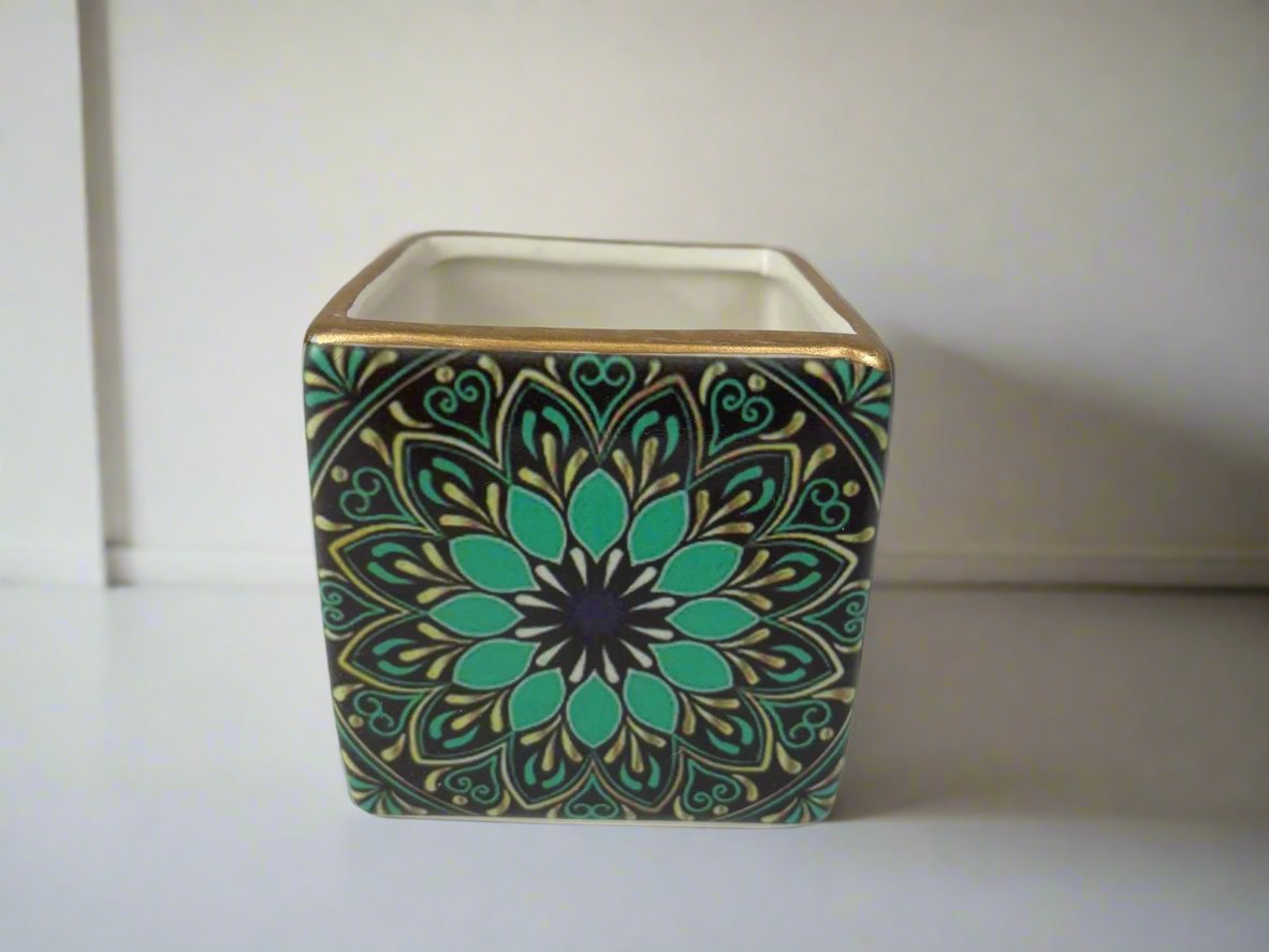 Medium Square Persian Pot 