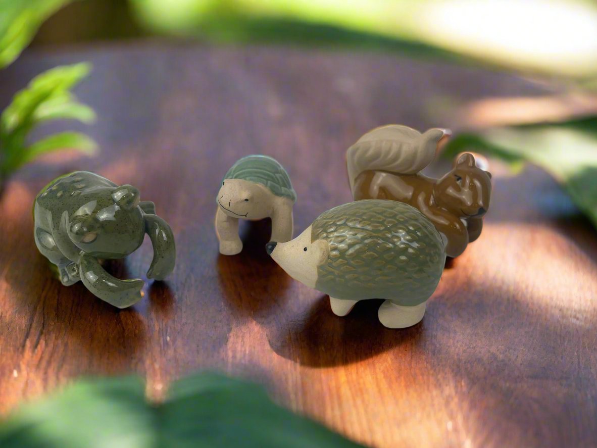 Squirrel Pot Planter Sitter | Garden Decor Australia