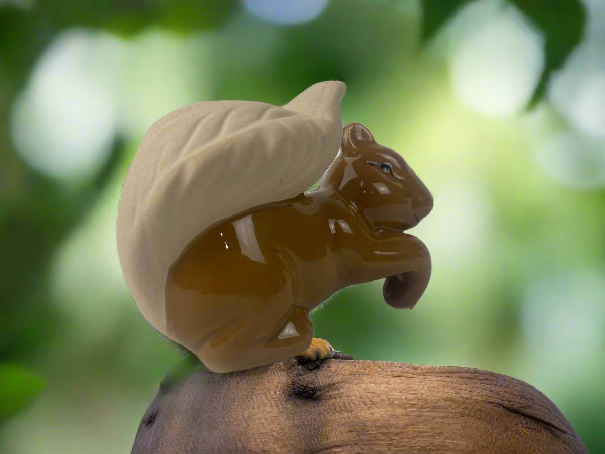 Decorative Squirrel Planter Sitter 