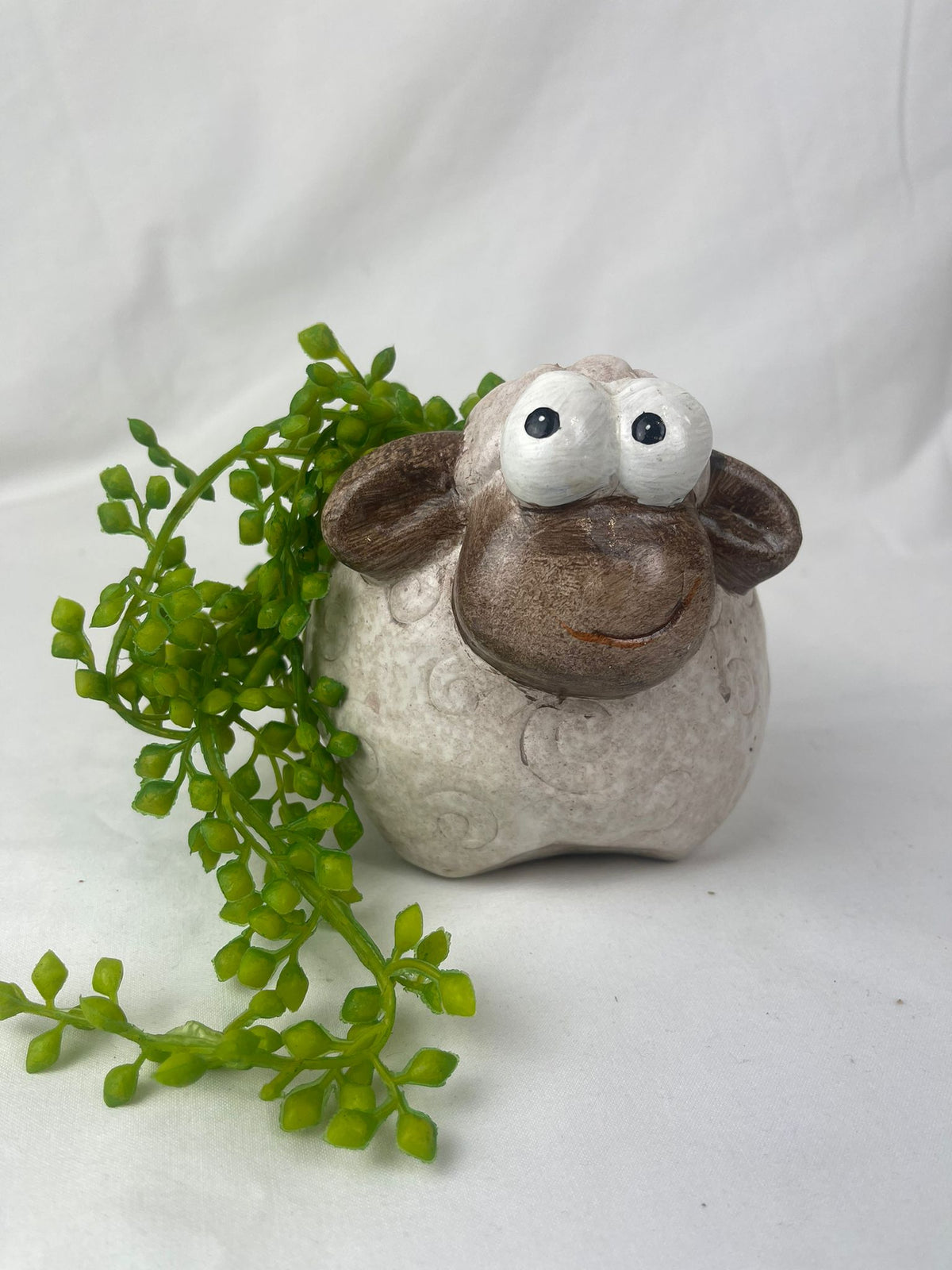 12x11cm Animal Planter | Ceramic Sheep &amp; Cat