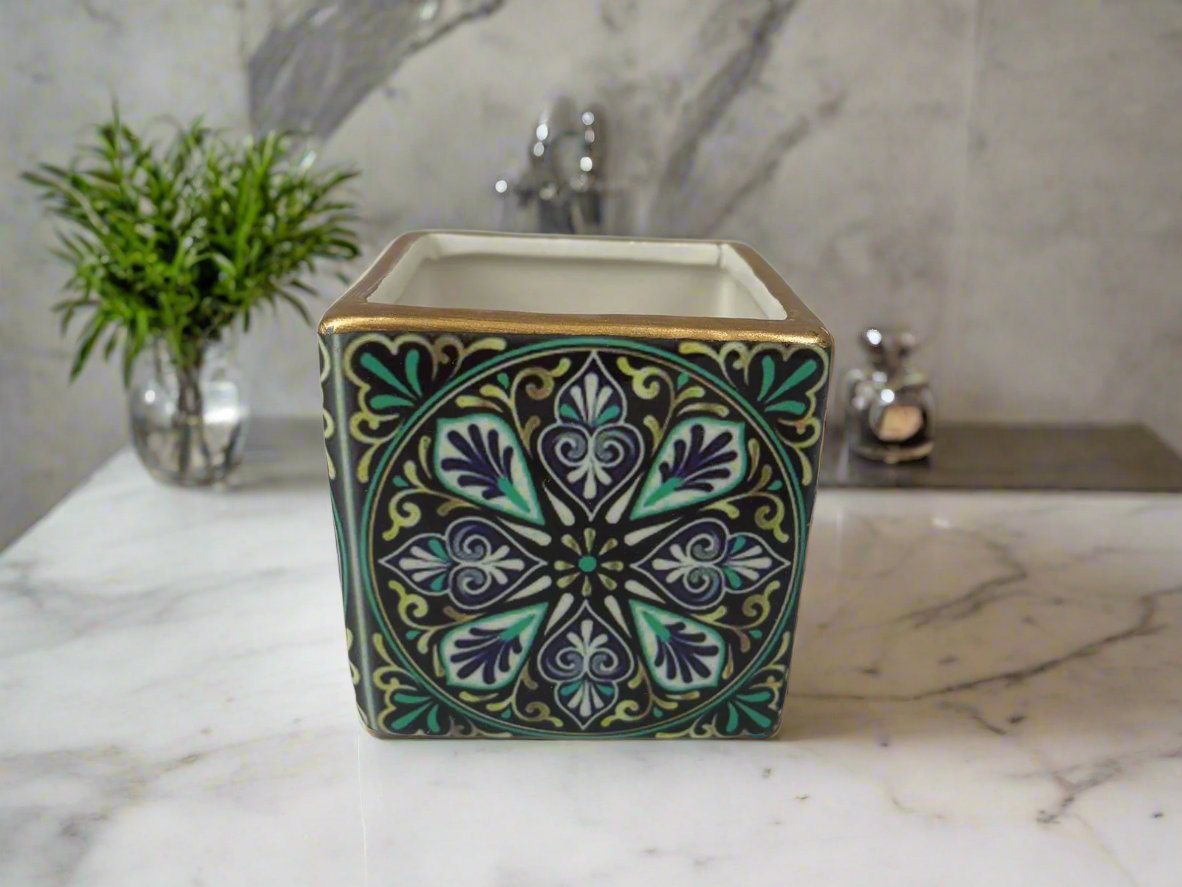 Unique Square Pot | Persian Medium Planter