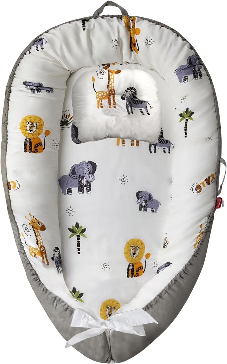 Baby nest animal print