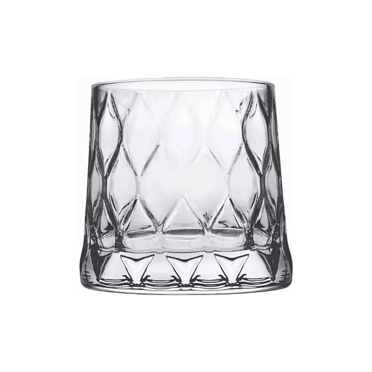Pasabahce Leafy Old Fashioned Glass 90x85mm/320ml (Box of 6)