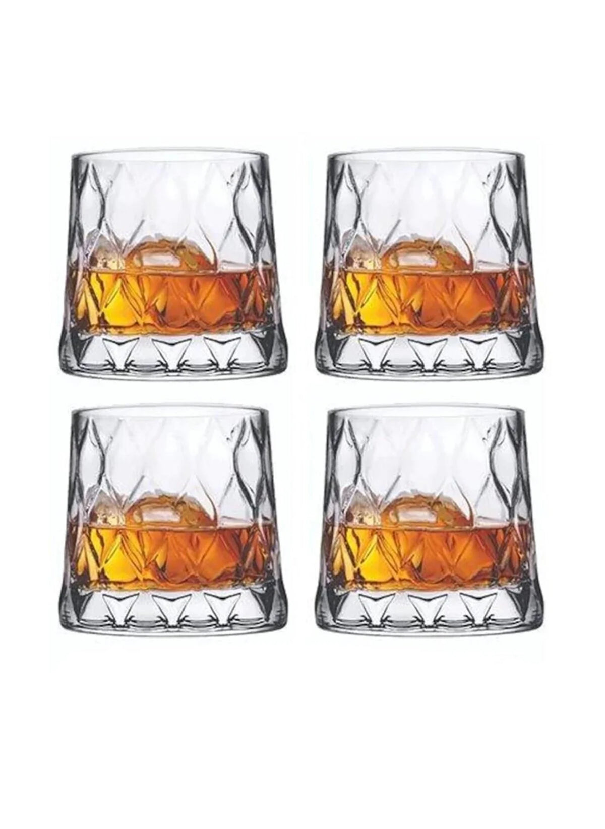 Pasabahce Leafy Old Fashioned Glass 90x85mm/320ml (Box of 6)