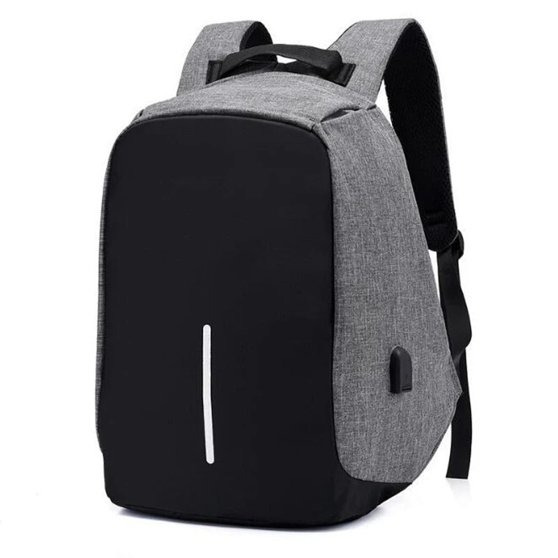 Blue Anti theft Backpack for Ladies