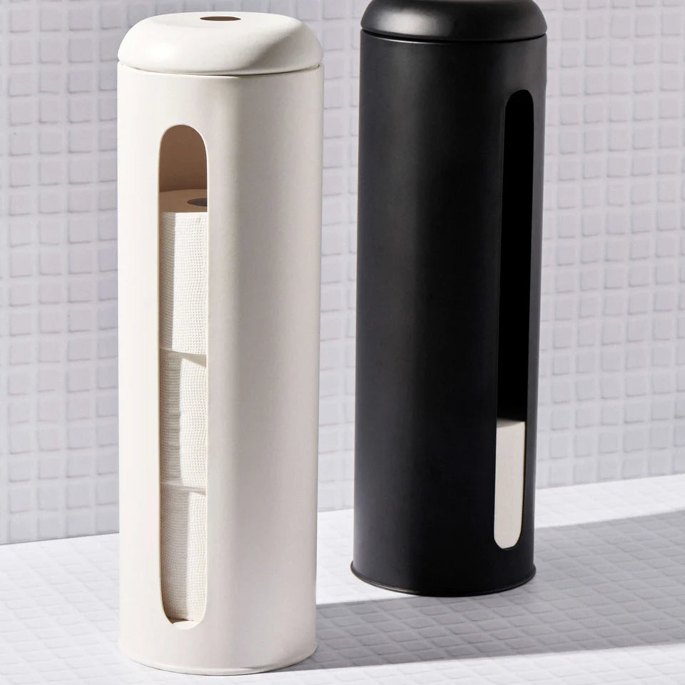 salt&pepper Suds 47x15cm Toilet Paper Roll Holder White