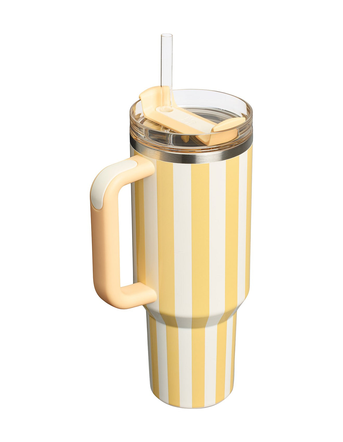 Stanley Quencher H2.0 Flow State Tumbler 40oz Cup - BUTTER CABANA GLOSS