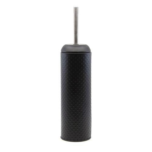 The SPOT Toilet Brush &amp; Roll Holder features a beautiful black embossed spot pattern and is a must-have bathroom essential for every household. Made of metal; toilet roll holder holds up to 4 rolls; embossed spot pattern.| Bliss Gifts &amp; Homewares | Unit 8, 259 Princes Hwy Ulladulla | South Coast NSW | Online Retail Gift &amp; Homeware Shopping | 0427795959, 44541523
