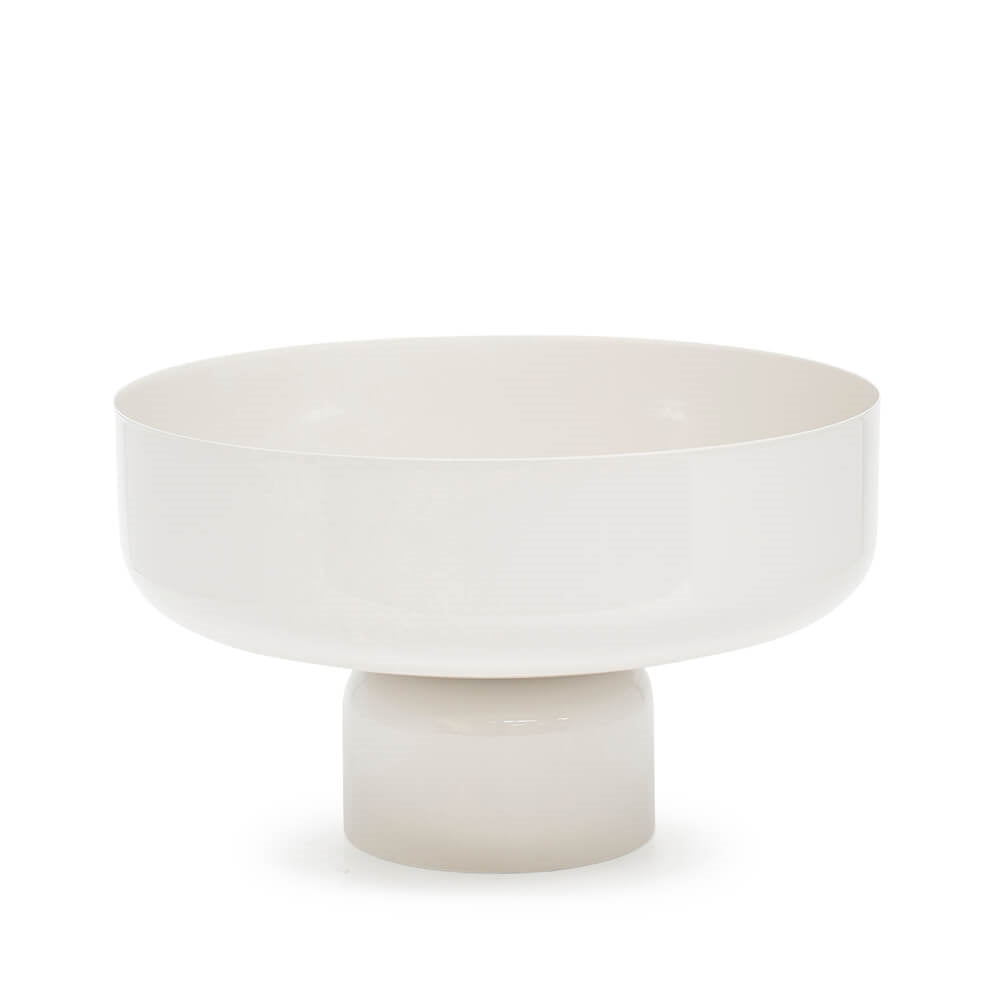 Made from white powder coated iron, our Amana footed fruit bowl creates a modern and appetising display. Made from powder coated iron, the Amana Footed Fruit Bowl is ideal for storing and displaying fruit.| Bliss Gifts & Homewares | Unit 8, 259 Princes Hwy Ulladulla | South Coast NSW | Online Retail Gift & Homeware Shopping | 0427795959, 44541523