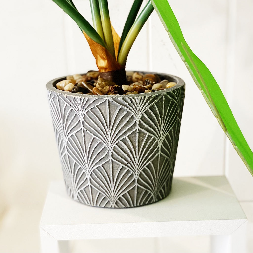 Liven up your indoor spaces with our Artificial Assorted Ferns in Grey Decorative Pot. Perfect for a windowsill display or adding a splash of green to a bathroom or bedroom, without the hassle of maintenance.| Bliss Gifts &amp; Homewares | Unit 8, 259 Princes Hwy Ulladulla | South Coast NSW | Online Retail Gift &amp; Homeware Shopping | 0427795959, 44541523