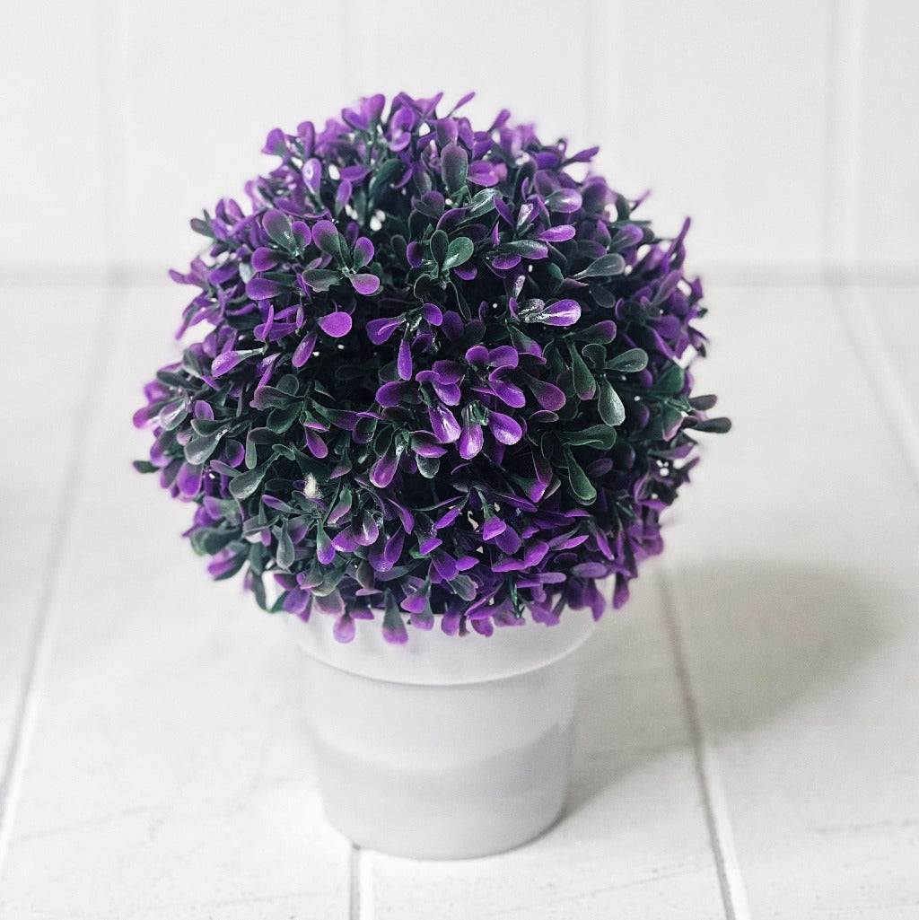 Bring a touch of greenery into your home with our gorgeous Artificial Boxwood Ball in Grey Pot. Perfect for a windowsill display or to liven up a bathroom or bedroom, without the hassle of maintenance. Three gorgeous styles to choose from. | Bliss Gifts &amp; Homewares | Unit 8, 259 Princes Hwy Ulladulla | South Coast NSW | Online Retail Gift &amp; Homeware Shopping | 0427795959, 44541523