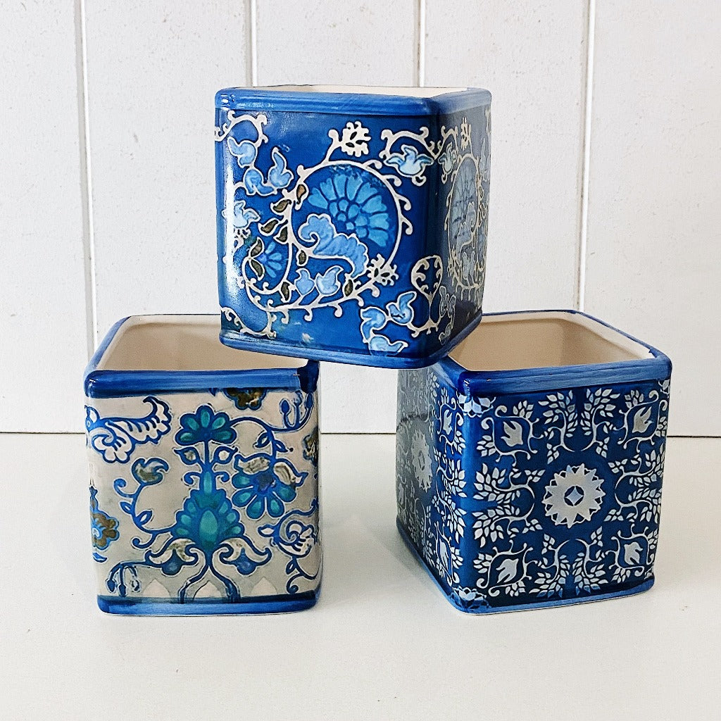 Our Azalea Square Pots are the colourful vessel you&#39;ve been searching for. This gorgeous pot will make the perfect unique addition to your indoor or outdoor garden.| Bliss Gifts &amp; Homewares | Unit 8, 259 Princes Hwy Ulladulla | South Coast NSW | Online Retail Gift &amp; Homeware Shopping | 0427795959, 44541523