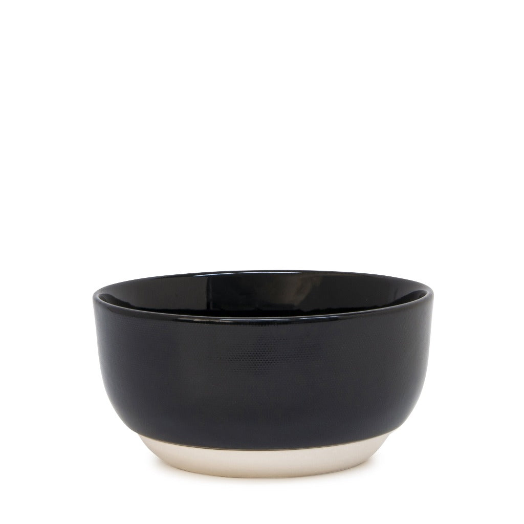 Beacon 1.5lt Black Mixing Bowl - Salt&amp;Pepper - 18x9cm - 1.5litre Made from durable stoneware - Fully glazed with a two-tone aesthetic - Dishwasher safe; Microwave safe |Bliss Gifts &amp; Homewares - Unit 8, 259 Princes Hwy Ulladulla - Shop Online &amp; In store - 0427795959, 44541523 - Australia wide shipping 