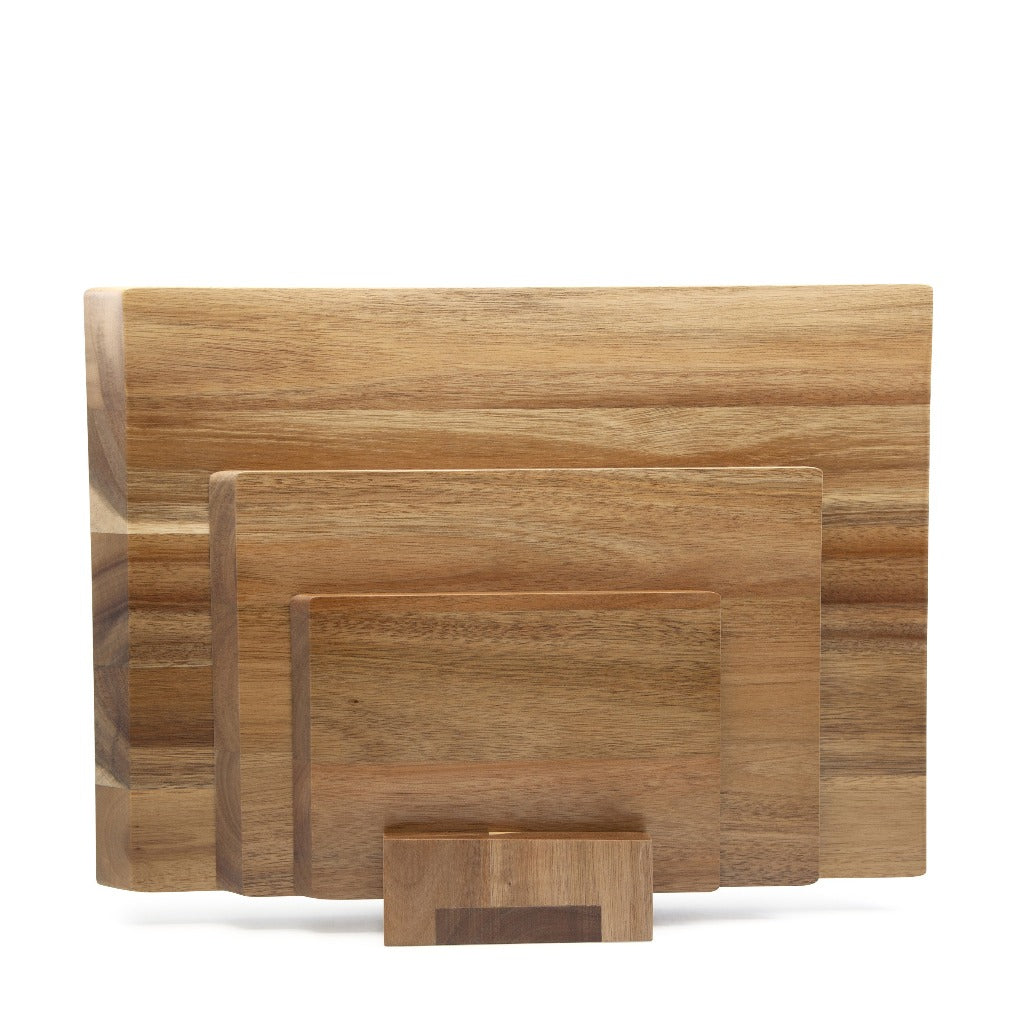 This four-piece chopping board set from Salt&amp;Pepper&#39;s BEACON collection is crafted from fine-quality acacia wood. Each cutting board comes in a varied size. Set of 4. Shop online. AfterPay available. Australia wide Shipping | Bliss Gifts &amp; Homewares - Unit 8, 259 Princes Hwy Ulladulla - 0427795959, 44541523 
