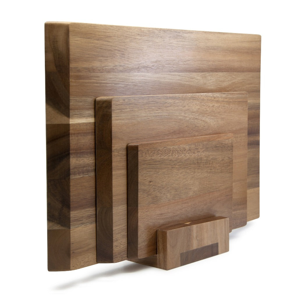 This four-piece chopping board set from Salt&Pepper's BEACON collection is crafted from fine-quality acacia wood. Each cutting board comes in a varied size. Set of 4. Shop online. AfterPay available. Australia wide Shipping | Bliss Gifts & Homewares - Unit 8, 259 Princes Hwy Ulladulla - 0427795959, 44541523 