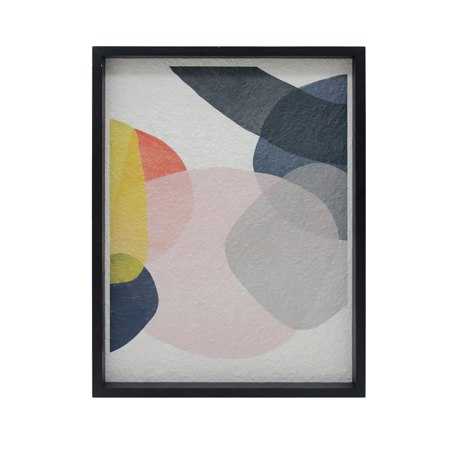 Buy Indigo Bubbles II Wall Art Print