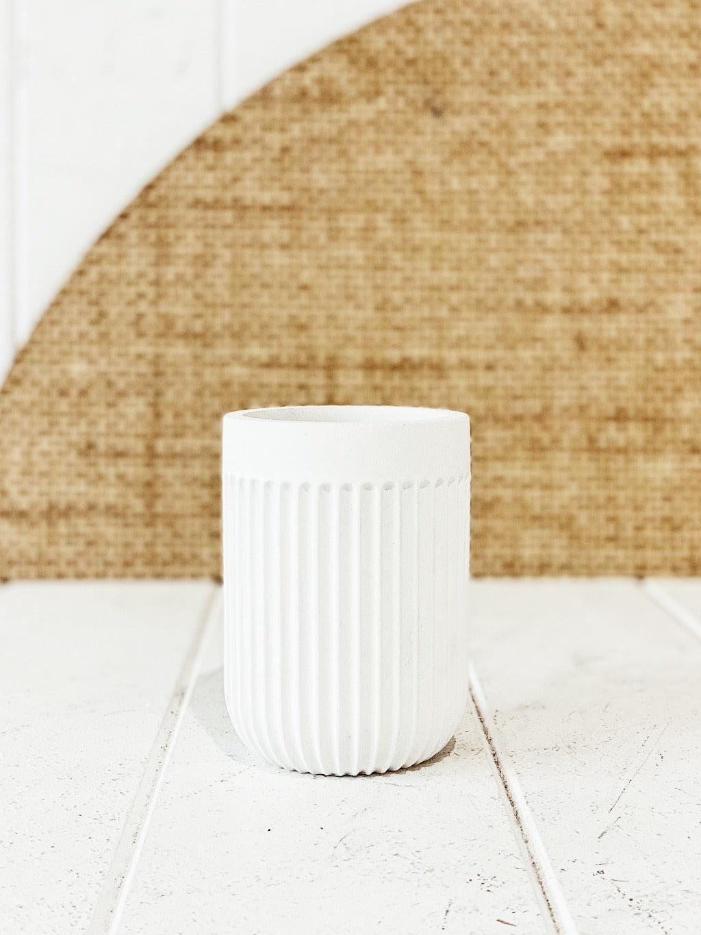 Embrace the latest trends in bathroom styling with the Cult Tumbler, apart of salt&amp;pepper&#39;s Suds collection. Made from poly resin, this 7x10cm tumbler in monochromatic matte white enjoys a minimalist design with a ribbed texture finish.| Bliss Gifts &amp; Homewares | Unit 8, 259 Princes Hwy Ulladulla | South Coast NSW | Online Retail Gift &amp; Homeware Shopping | 0427795959, 44541523