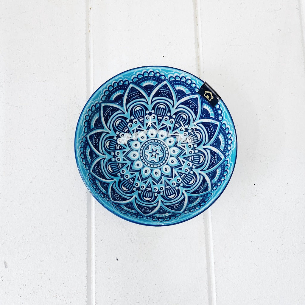 Bring the bright blue tones of the Mediterranean into your dining room with our Casablanca Dining collection - Rice Bowl. Beautiful pieces of serving ware that will have you entertaining for years to come. Shop online or instore. AfterPay available. Australia wide Shipping. | Bliss Gifts &amp; Homewares | Unit 8, 259 Princes Hwy Ulladulla | South Coast NSW | 0427795959, 44541523