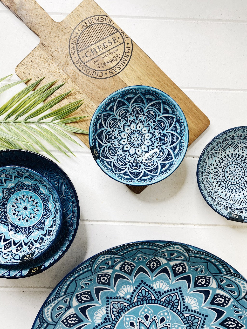 Bring the bright blue tones of the Mediterranean into your dining room with our Casablanca Dining collection - Rice Bowl. Beautiful pieces of serving ware that will have you entertaining for years to come. Shop online or instore. AfterPay available. Australia wide Shipping. | Bliss Gifts &amp; Homewares | Unit 8, 259 Princes Hwy Ulladulla | South Coast NSW | 0427795959, 44541523