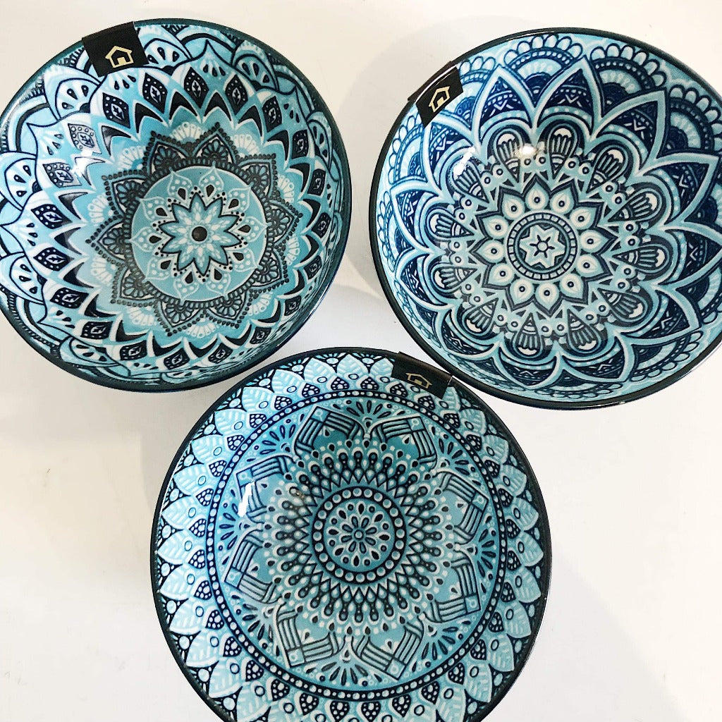 Bring the bright blue tones of the Mediterranean into your dining room with our Casablanca Dining collection - Rice Bowl. Beautiful pieces of serving ware that will have you entertaining for years to come. Shop online or instore. AfterPay available. Australia wide Shipping. | Bliss Gifts &amp; Homewares | Unit 8, 259 Princes Hwy Ulladulla | South Coast NSW | 0427795959, 44541523 