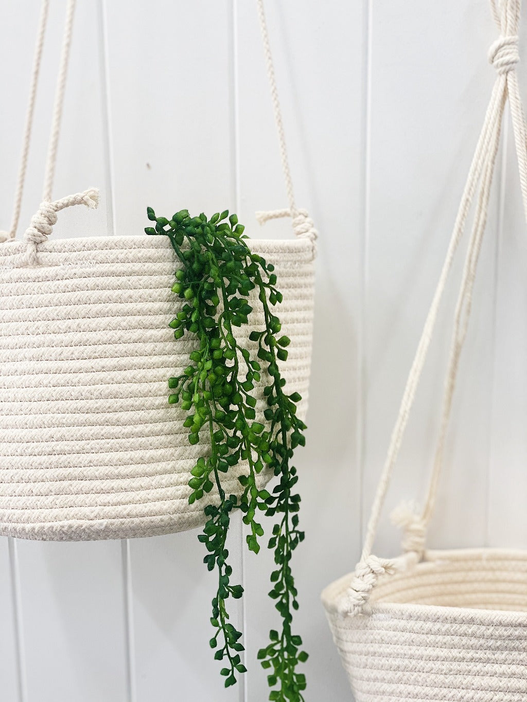 With its minimal, timeless design this coastal rope plant hanger will add a modern touch and intricate textures to your space. 80cm.| Bliss Gifts &amp; Homewares | Unit 8, 259 Princes Hwy Ulladulla | South Coast NSW | Online Retail Gift &amp; Homeware Shopping | 0427795959, 44541523