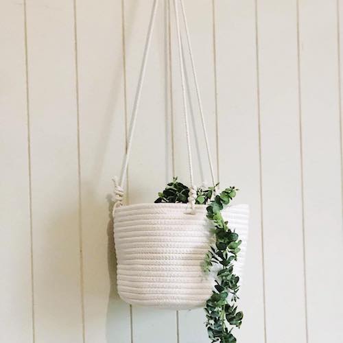 With its minimal, timeless design this coastal rope plant hanger will add a modern touch and intricate textures to your space. 80cm.| Bliss Gifts &amp; Homewares | Unit 8, 259 Princes Hwy Ulladulla | South Coast NSW | Online Retail Gift &amp; Homeware Shopping | 0427795959, 44541523