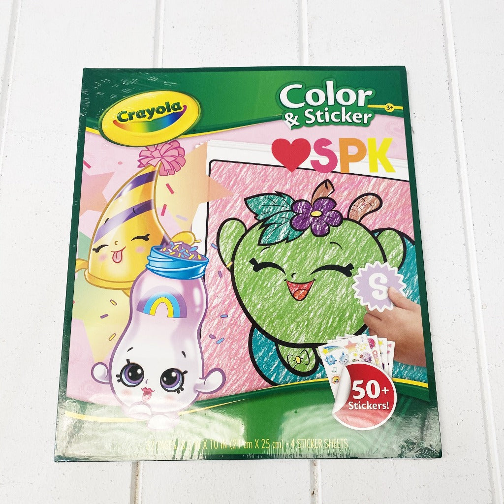 Keep the kids entertained with our fun and bright Crayola Colour &amp; Sticker Book. 32 pages with 4 sticker sheets featuring 50+ stickers! AGES: 3+| Bliss Gifts &amp; Homewares | Unit 8, 259 Princes Hwy Ulladulla | South Coast NSW | Online Retail Gift &amp; Homeware Shopping | 0427795959, 44541523