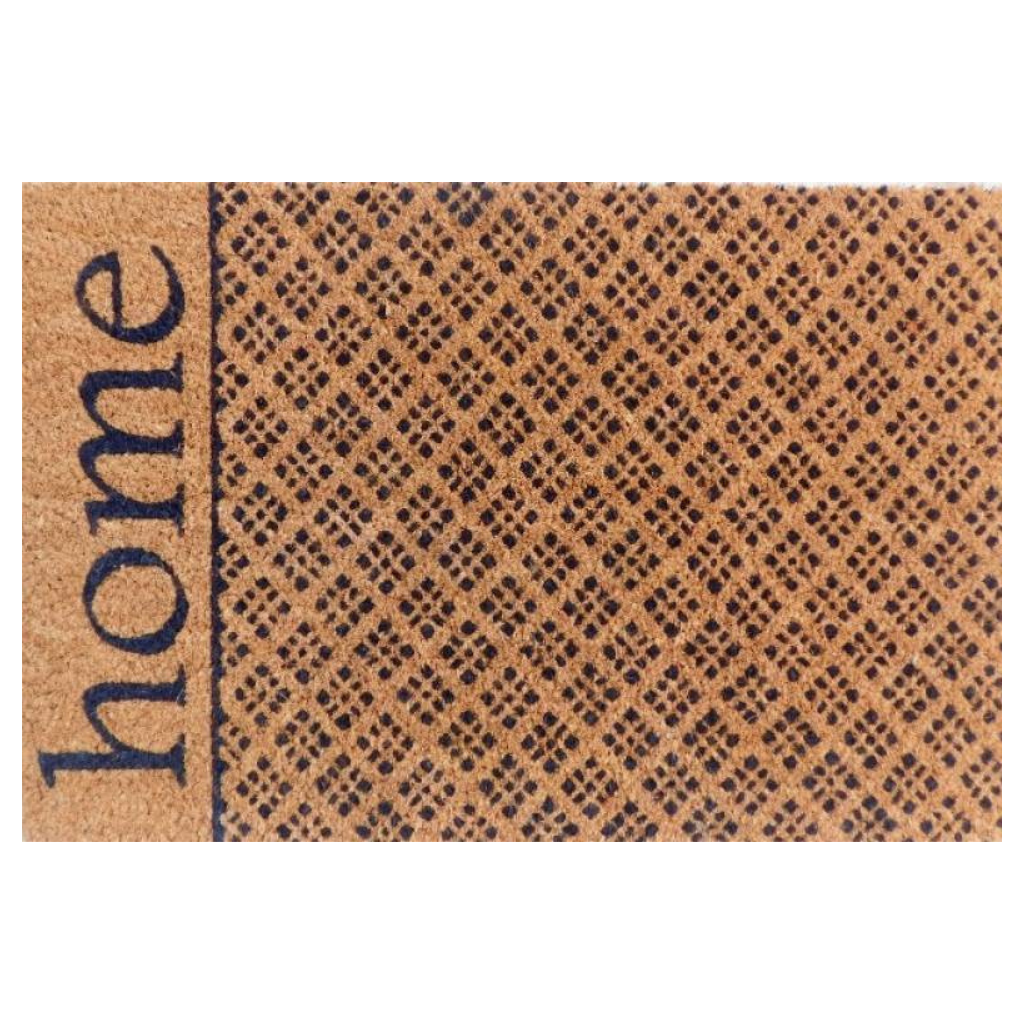 Our new Decorative Home Door Mat is the perfect way to create a welcoming feel to your home before your guests even step foot inside - 90 x 45cm - Natural background with black text - Made from Natural coir fibres - PVC backing | Bliss Gifts &amp; Homewares | Unit 8, 259 Princes Hwy Ulladulla | South Coast NSW | Online Retail Gift &amp; Homeware Shopping | 0427795959, 44541523