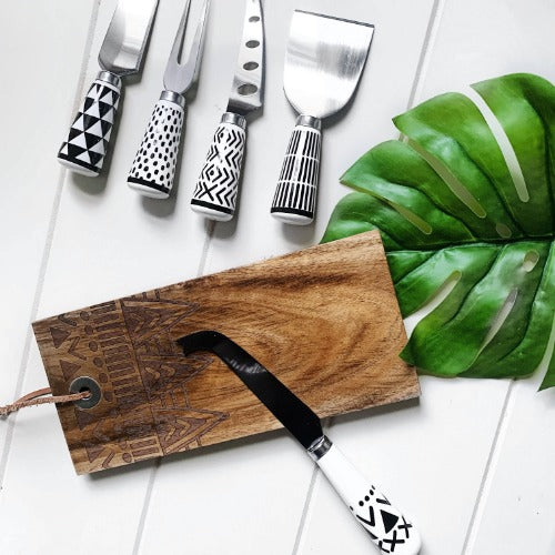 S&amp;P | EMPIRE Cheese Board &amp; Knife Set | set of 2 | 22x10cm EMPIRE board| Bliss Gifts &amp; Homewares | Unit 8, 259 Princes Hwy Ulladulla | South Coast NSW | Online Retail Gift &amp; Homeware Shopping | 0427795959, 44541523