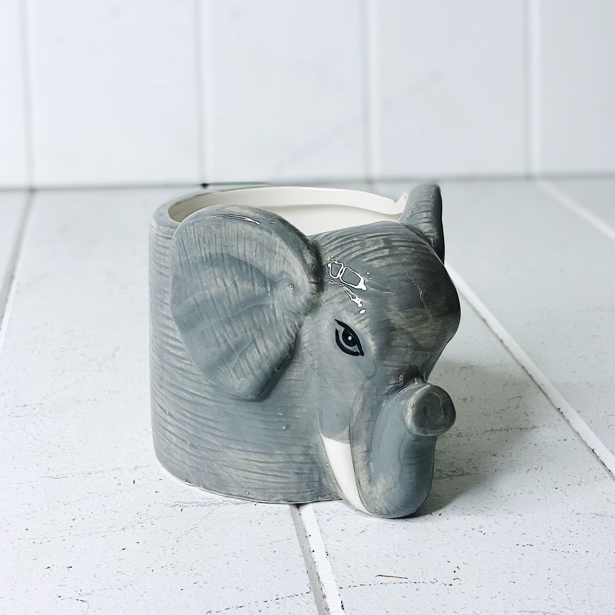 Elephant Shaped Plant Pot | Unique Home Garden Decor
