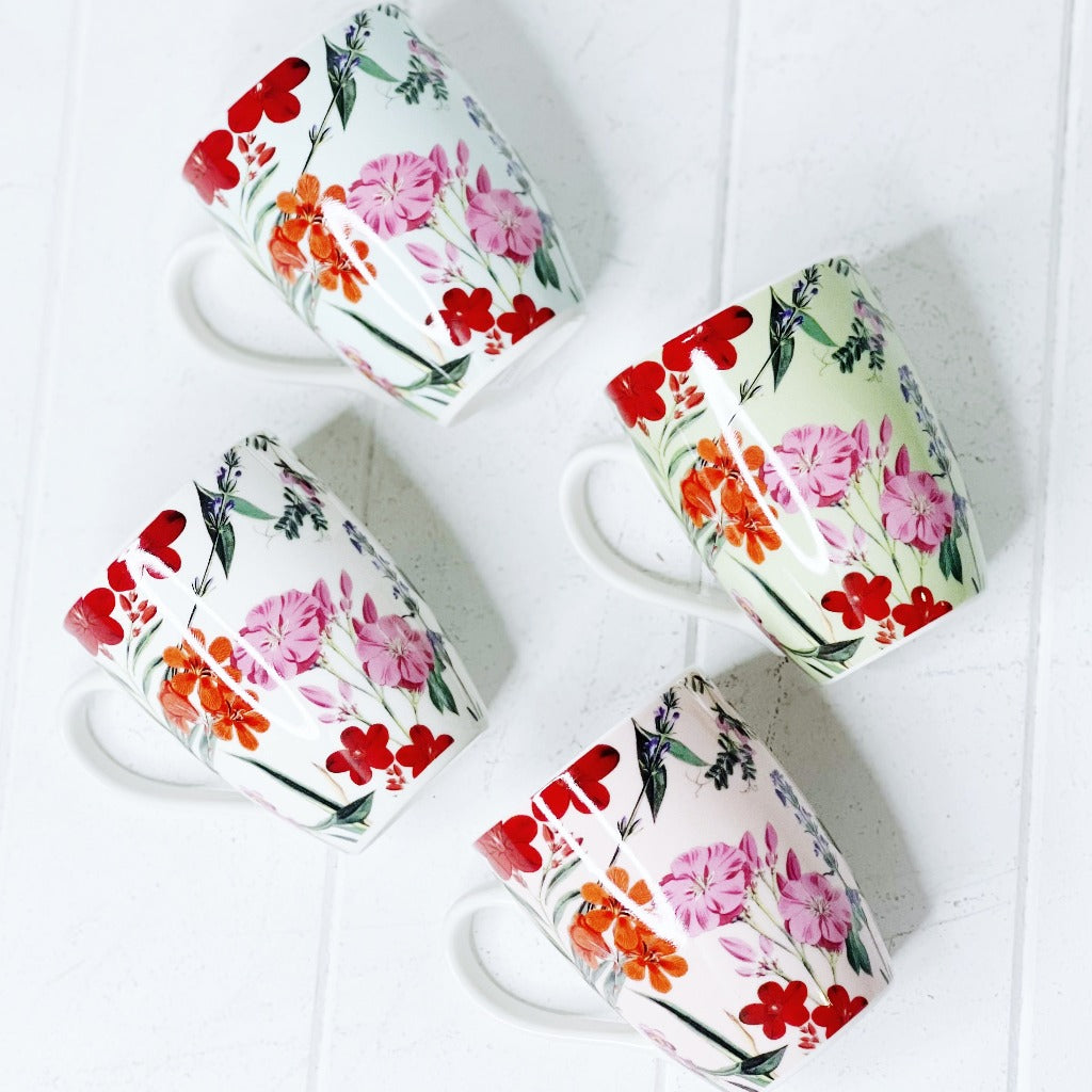 Enjoy sipping on your next cuppa with one of our beautiful Floral Deluxe New Bone China Mugs. It would make the perfect present or as your new favourite mug, available in 4 different styles.| Bliss Gifts & Homewares | Unit 8, 259 Princes Hwy Ulladulla | South Coast NSW | Online Retail Gift & Homeware Shopping | 0427795959, 44541523