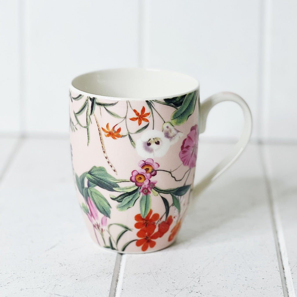 Enjoy sipping on your next cuppa with one of our beautiful Floral Deluxe New Bone China Mugs. It would make the perfect present or as your new favourite mug, available in 4 different styles.| Bliss Gifts &amp; Homewares | Unit 8, 259 Princes Hwy Ulladulla | South Coast NSW | Online Retail Gift &amp; Homeware Shopping | 0427795959, 44541523